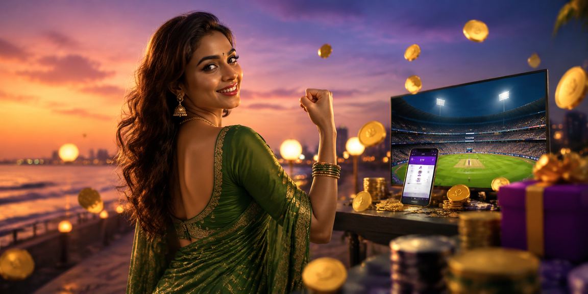 Players enjoying Teen Patti and cricket in India linked by mobile devices